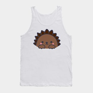 cute kawaii hedgehog Tank Top